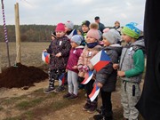 100.výročí vzniku Československé republiky - výsadba stromů Alej republiky na Vlkavě